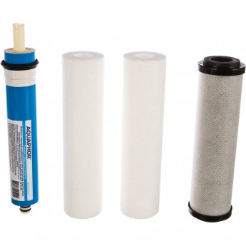 Комплект модулей сменных фильтрующих АКВАФОР PP20-B510-03-PP5 Комплект модулей сменных фильтрующих АКВАФОР PP20-B510-03-PP5